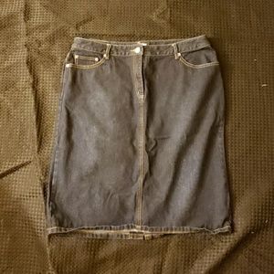 Denim skirt